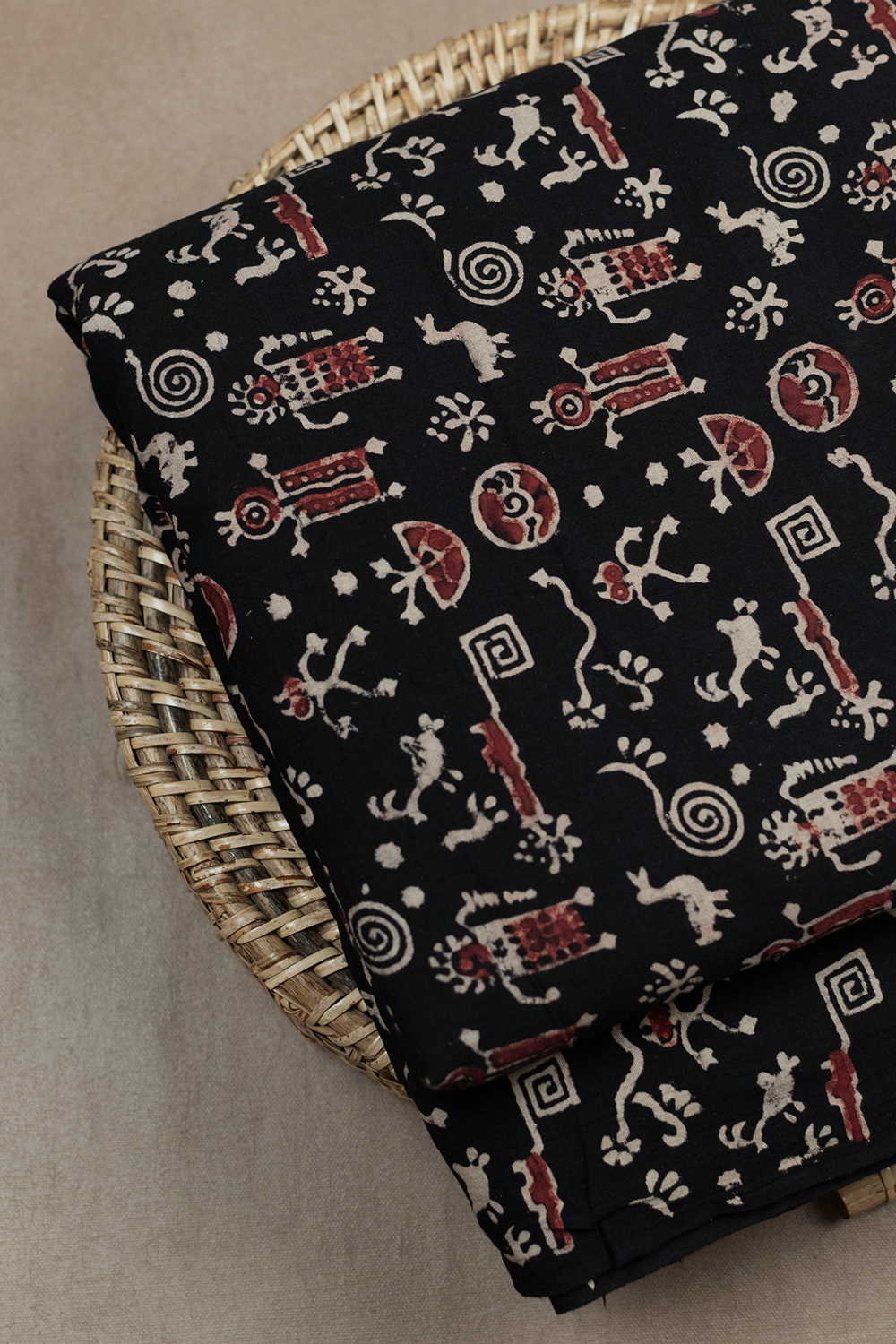 Ajrak Cotton Fabrics-Matkatus