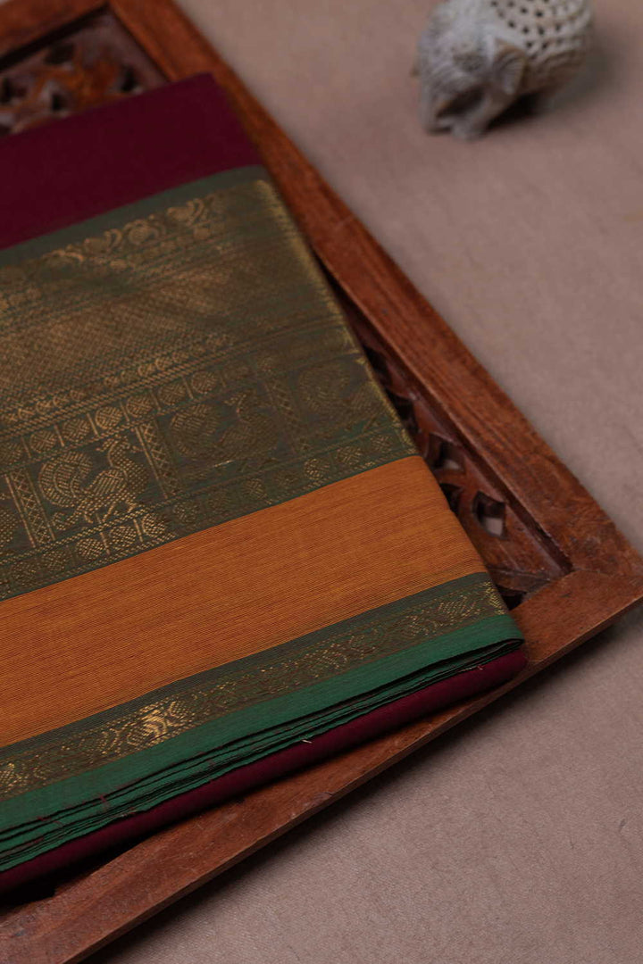 Kanchi Cotton Saree - Matkatus 