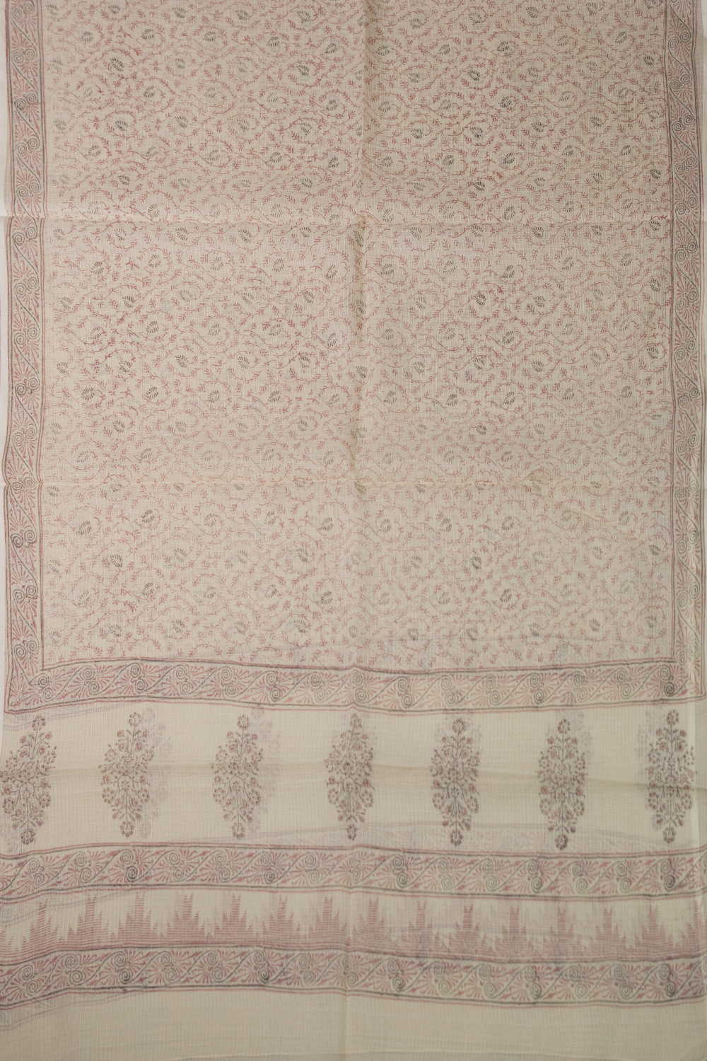 Block Printed Dupatta - Matkatus