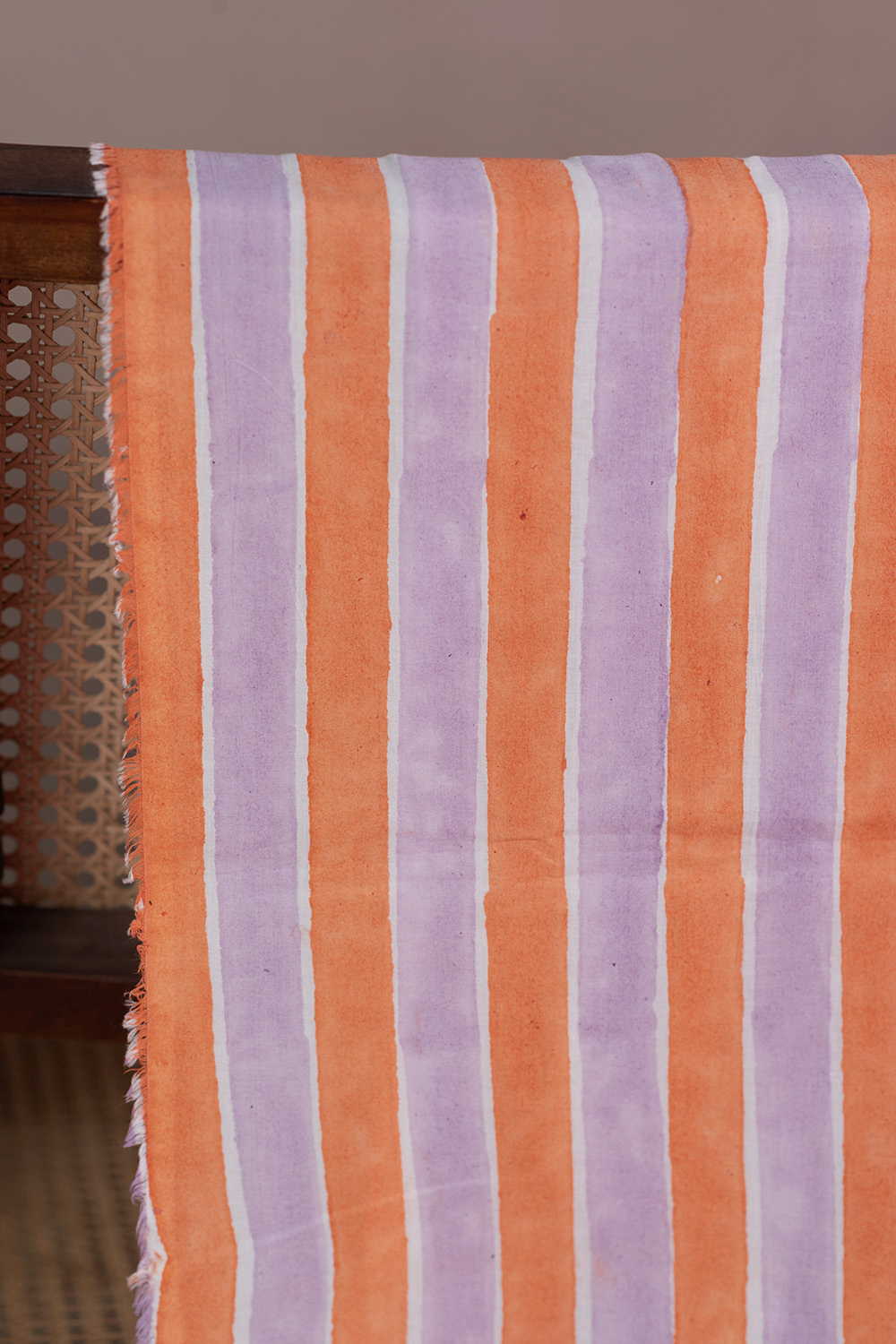 Floral Sanganeri cotton fabric - Matkatus 