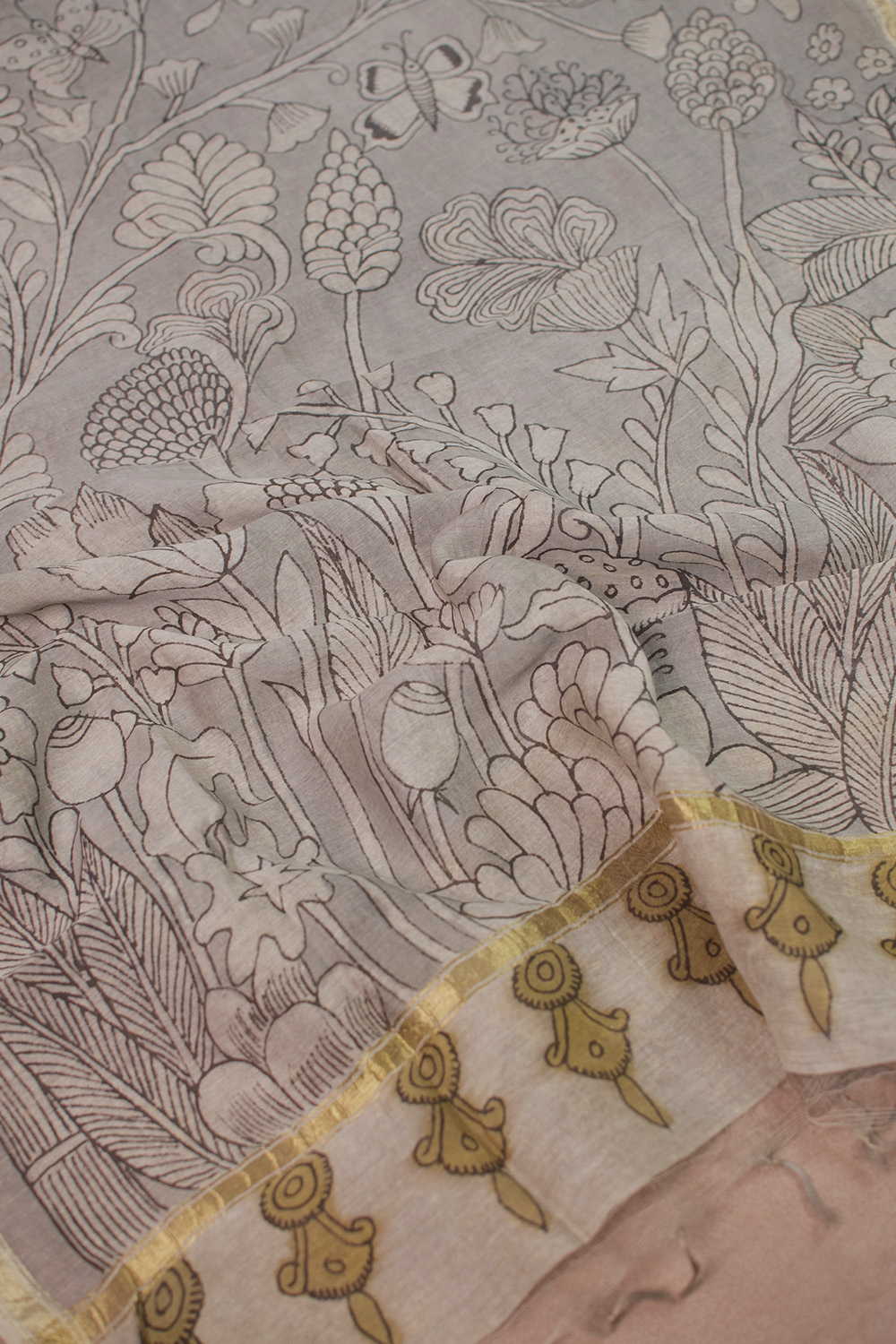 Kalamkari Dupatta - Matkatus 
