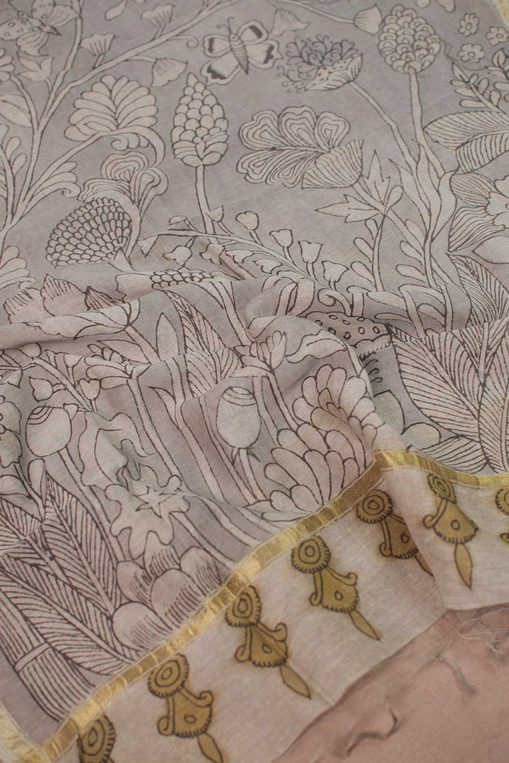 Kalamkari Dupatta - Matkatus 