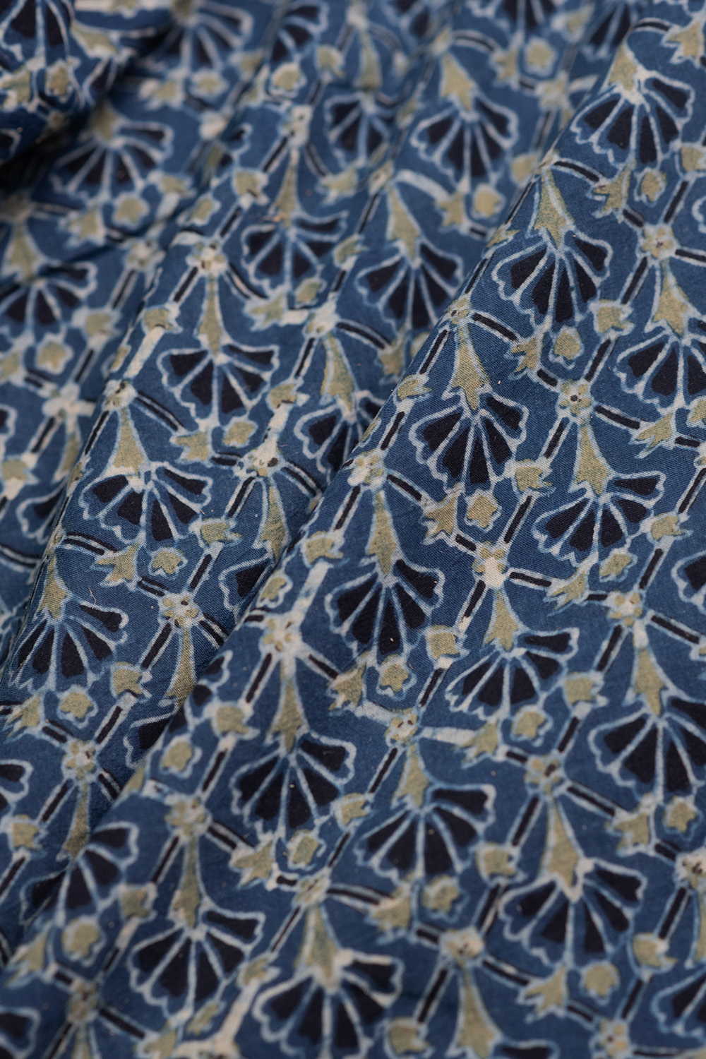 Block Printed Fabric-Matkatus 