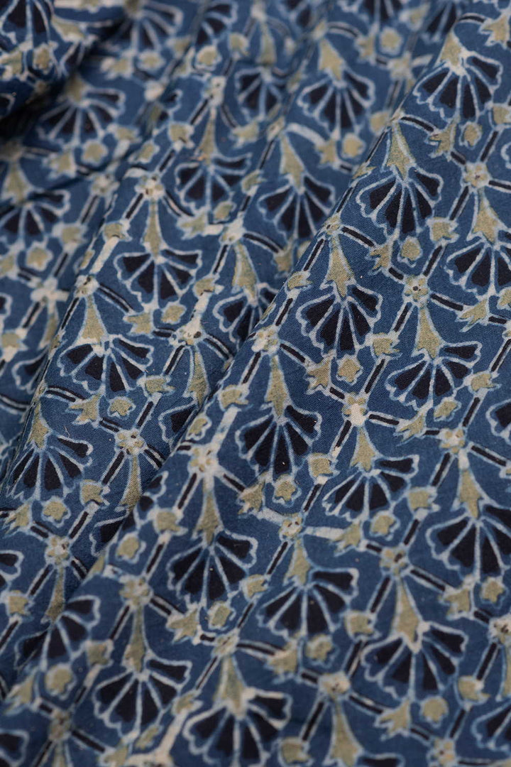 Block Printed Fabric-Matkatus 