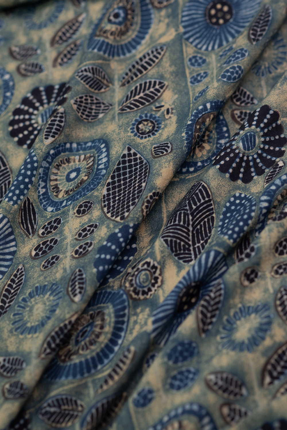 Block Printed Fabric - Matkatus 