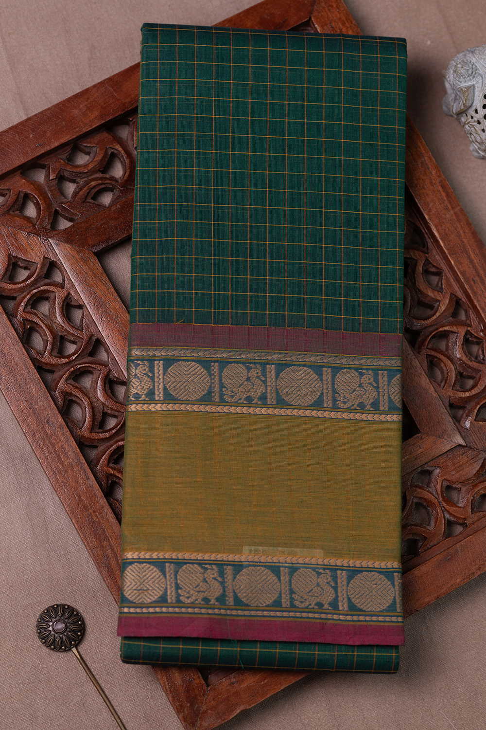 Kanchi Cotton Saree - Matkatus 