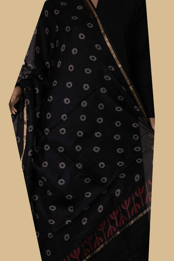 Kota Silk Dupatta - Matkatus 