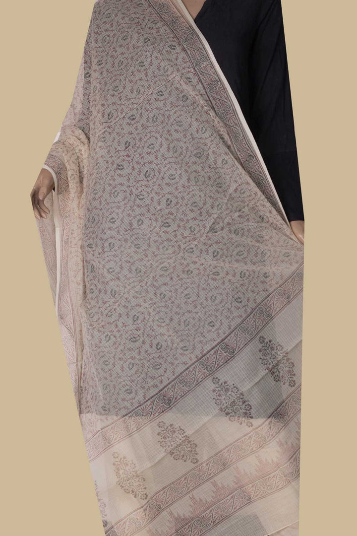 Kota Cotton Dupatta - Matkatus 