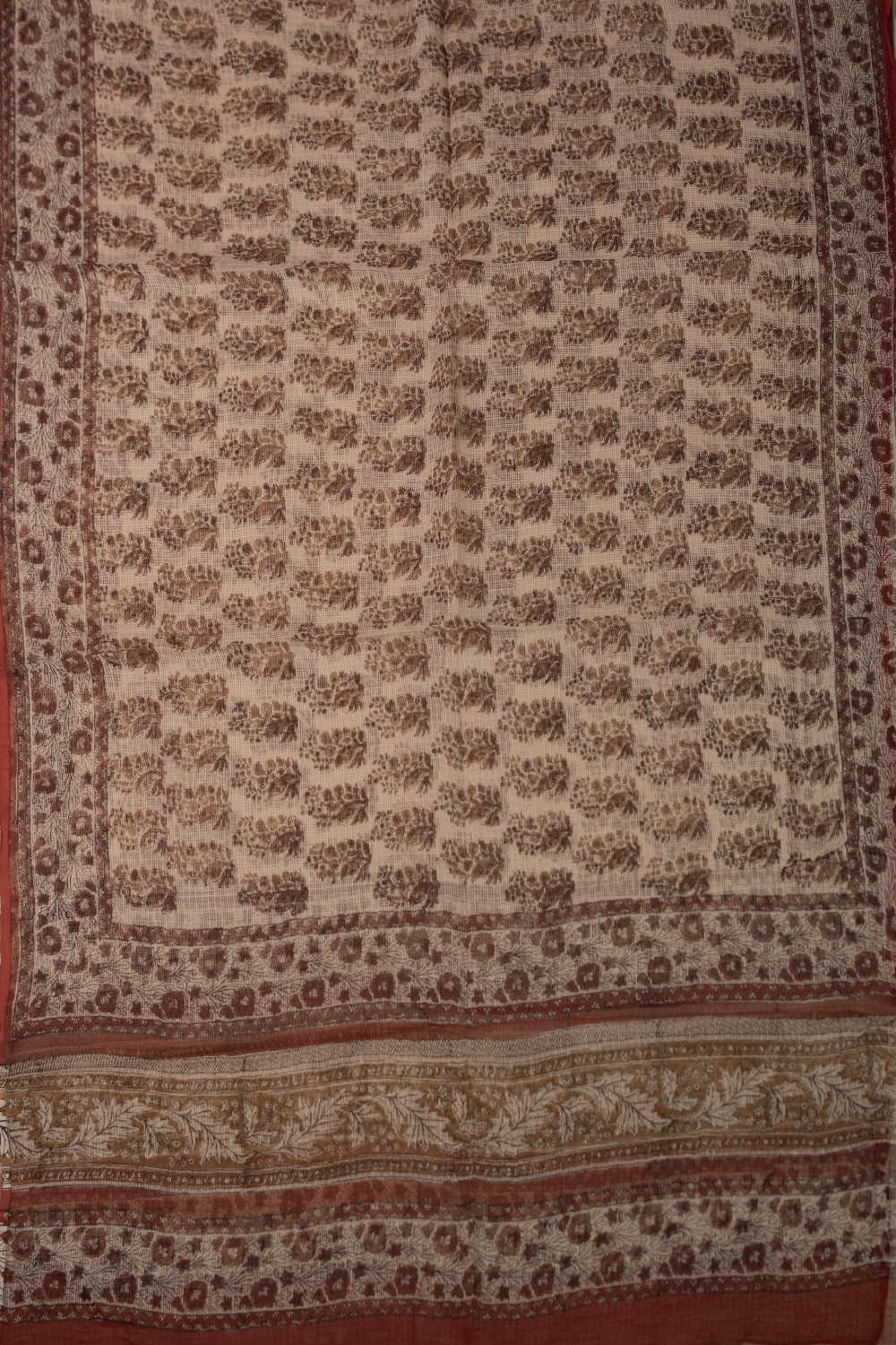 Block Printed Dupatta - Matkatus