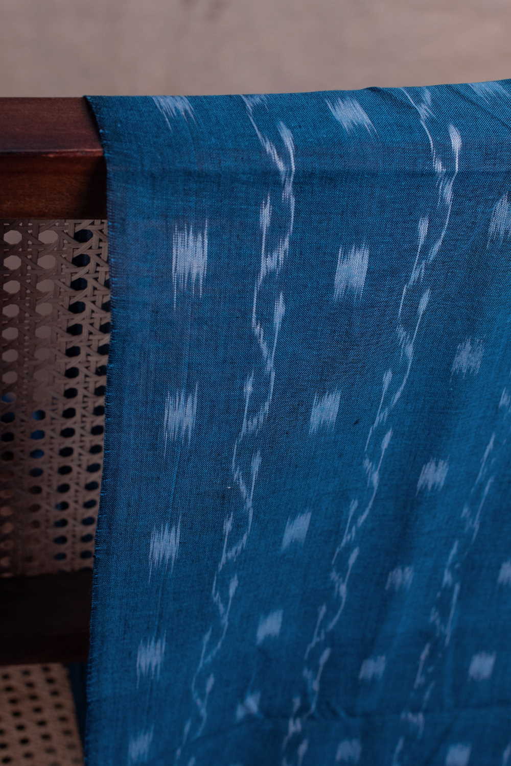 Striped Pattern Orissa Ikat Cotton Fabric