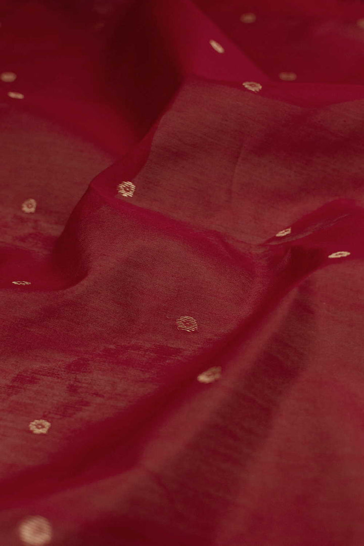 Chanderi Silk Cotton Fabric - Matkatus