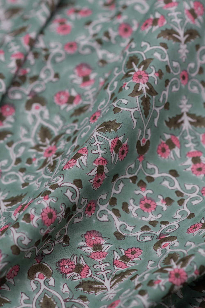 Block Printed Fabric - Matkatus