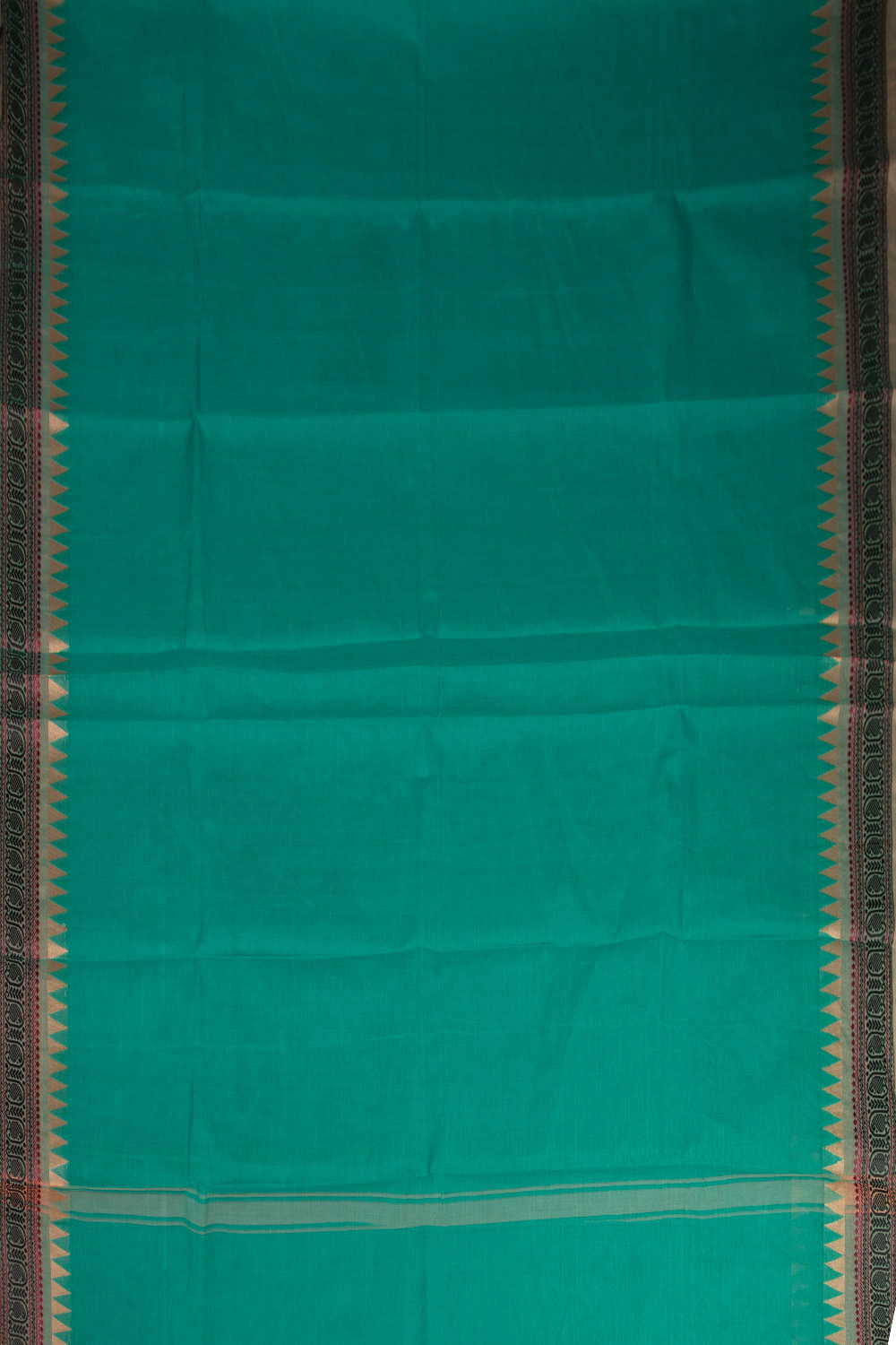 Green Kanchipuram Cotton Dupatta