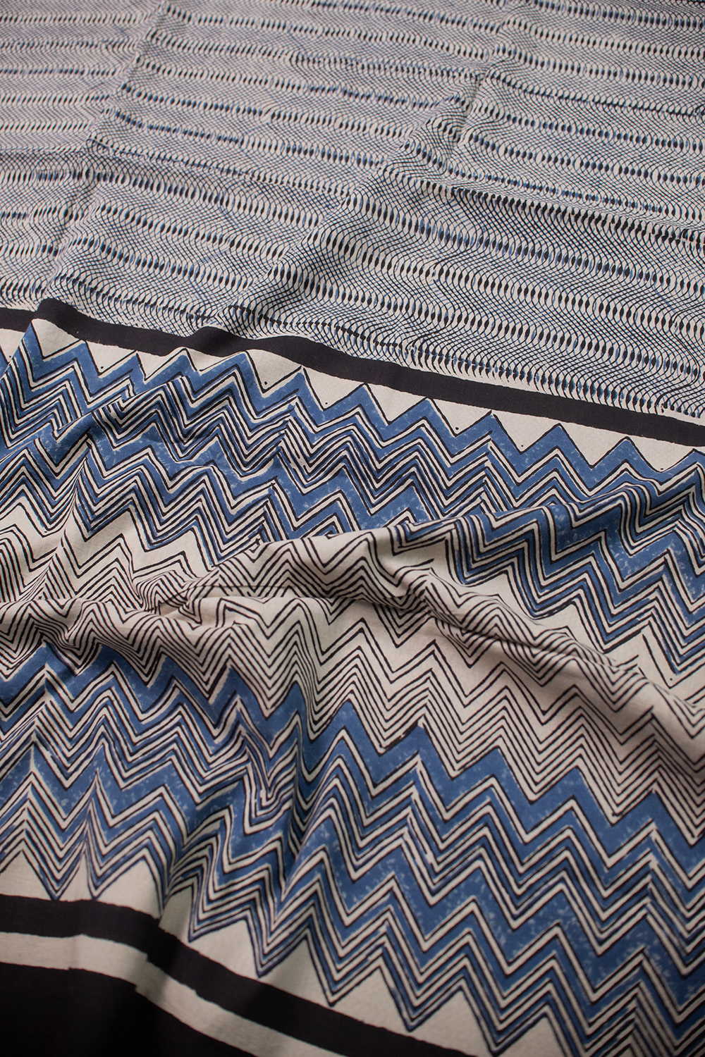 Block Printed Cotton Sarees - Matkatus 