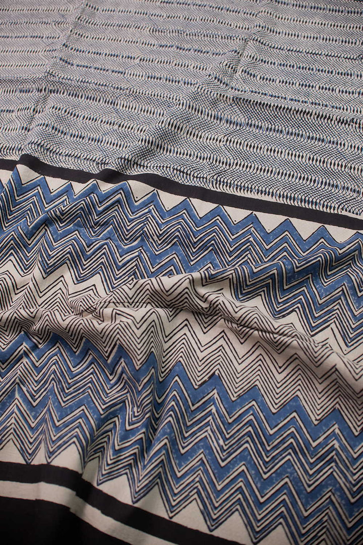 Block Printed Cotton Sarees - Matkatus 