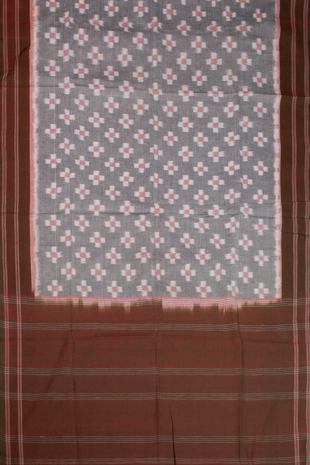 Ikat Cotton Dupatta - Matkatus 