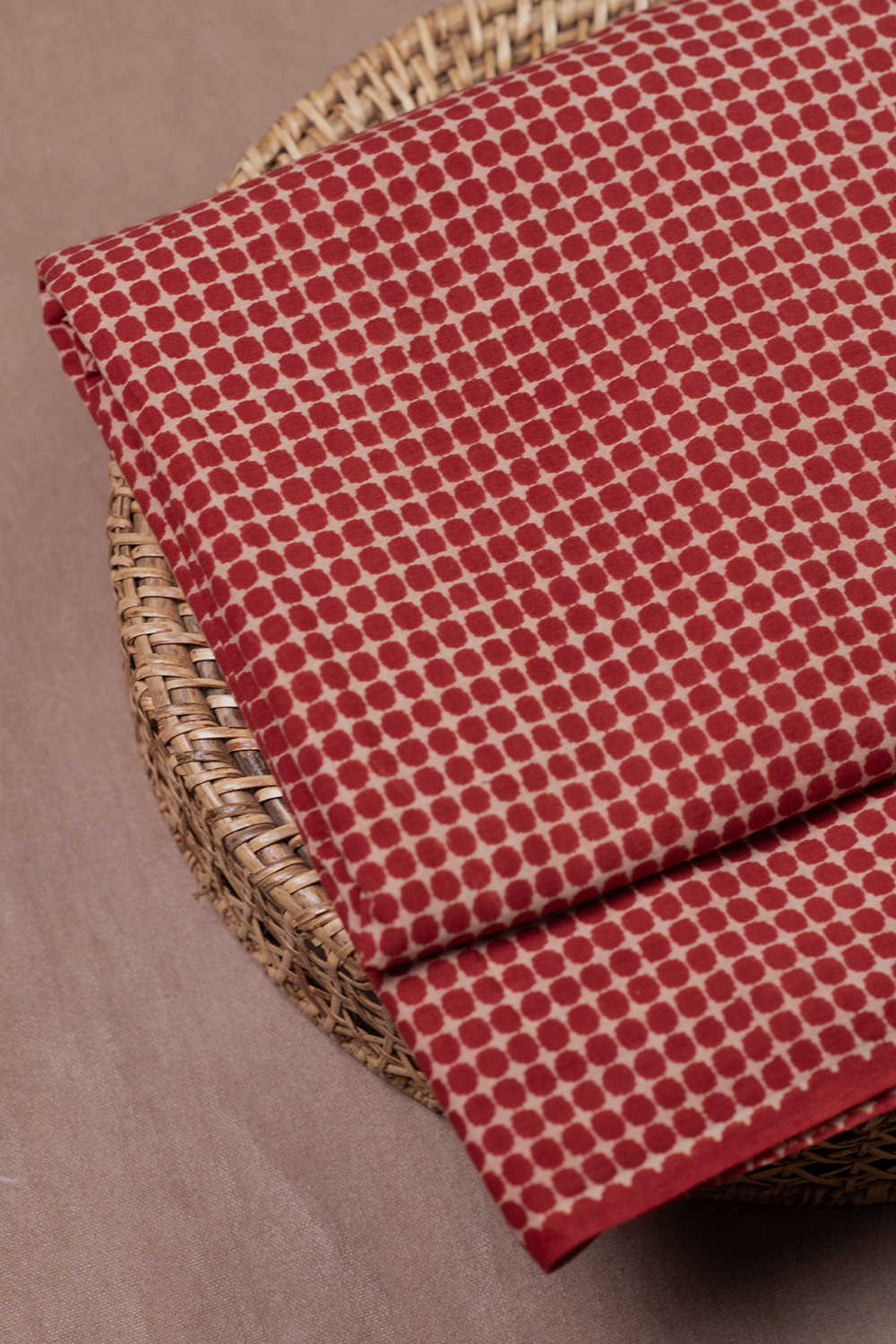 Ajrak Cotton Fabric - Matkatus 