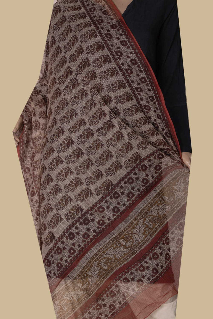 Kota Cotton Dupatta - Matkatus 