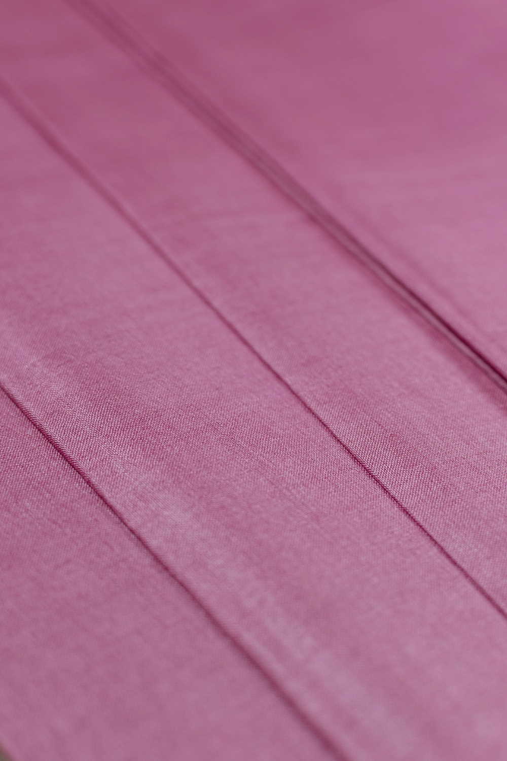 Bubblegum Pink Handwoven Tussar Fabric - 2m