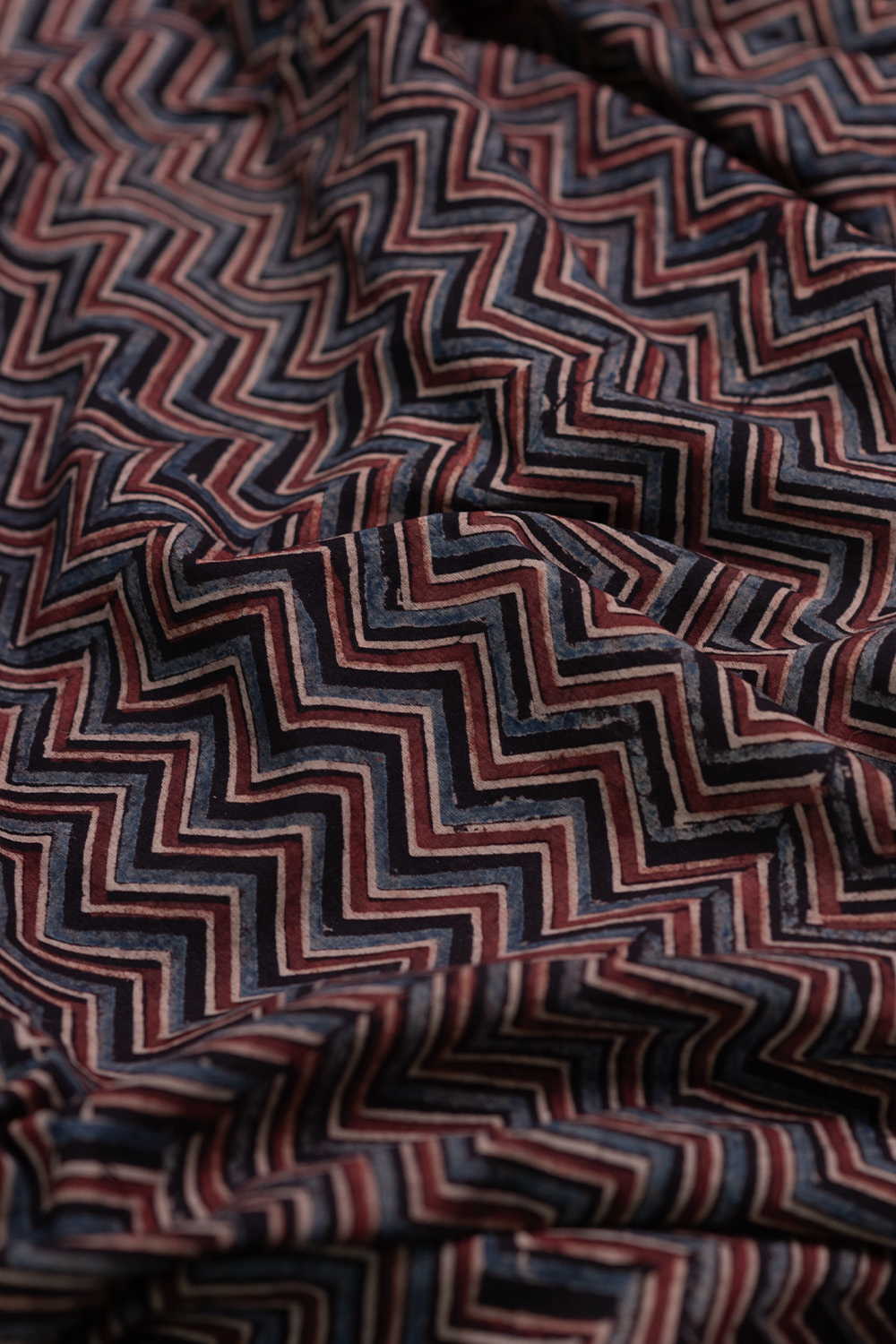 Block Printed Cotton Fabric - Matkatus 