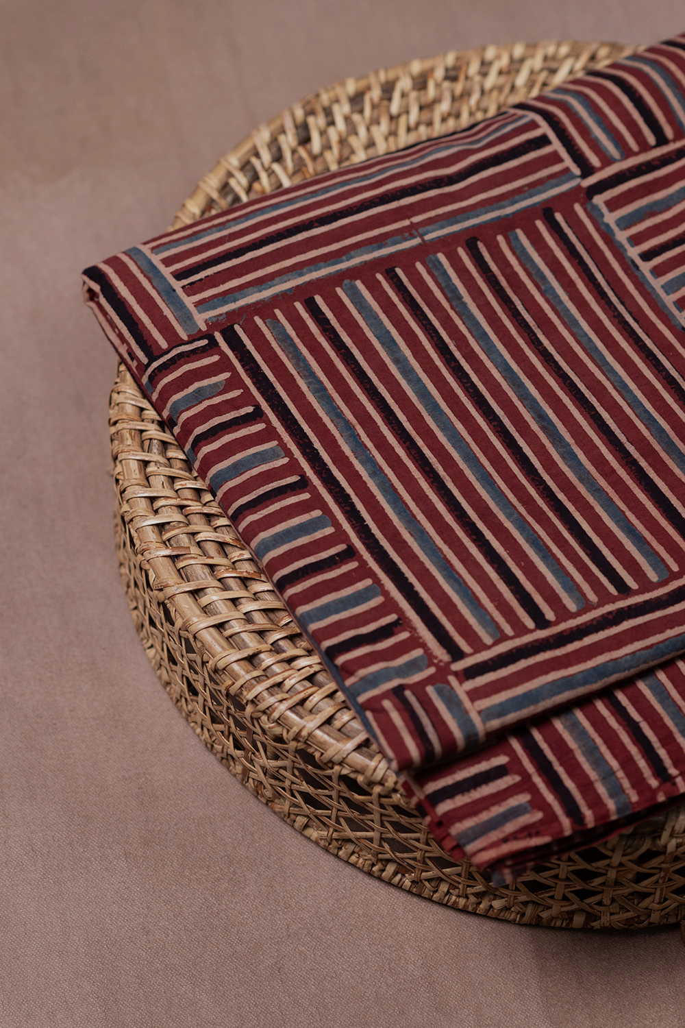 Ajrak Cotton Fabrics-Matkatus