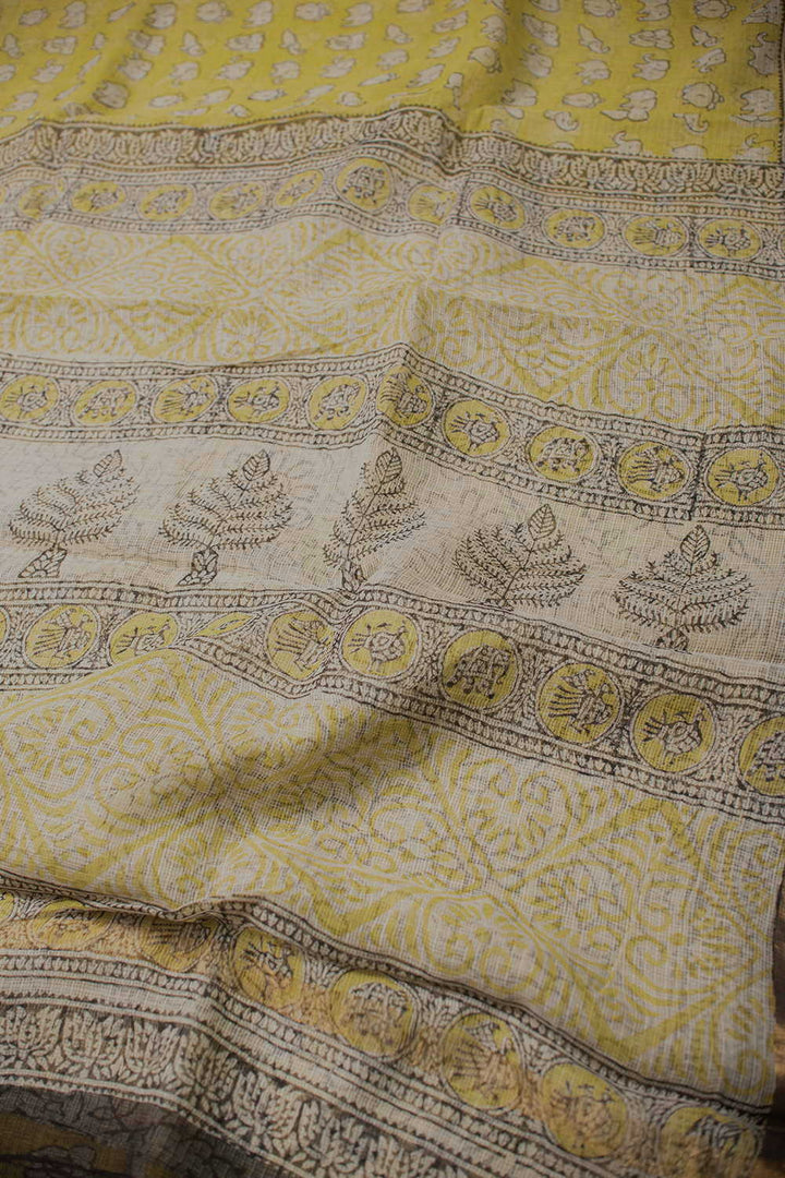 Block Printed Saree - Matkatus