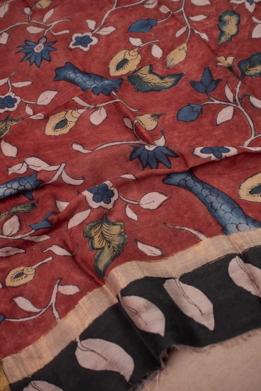 Kalamkari Dupatta - Matkatus 