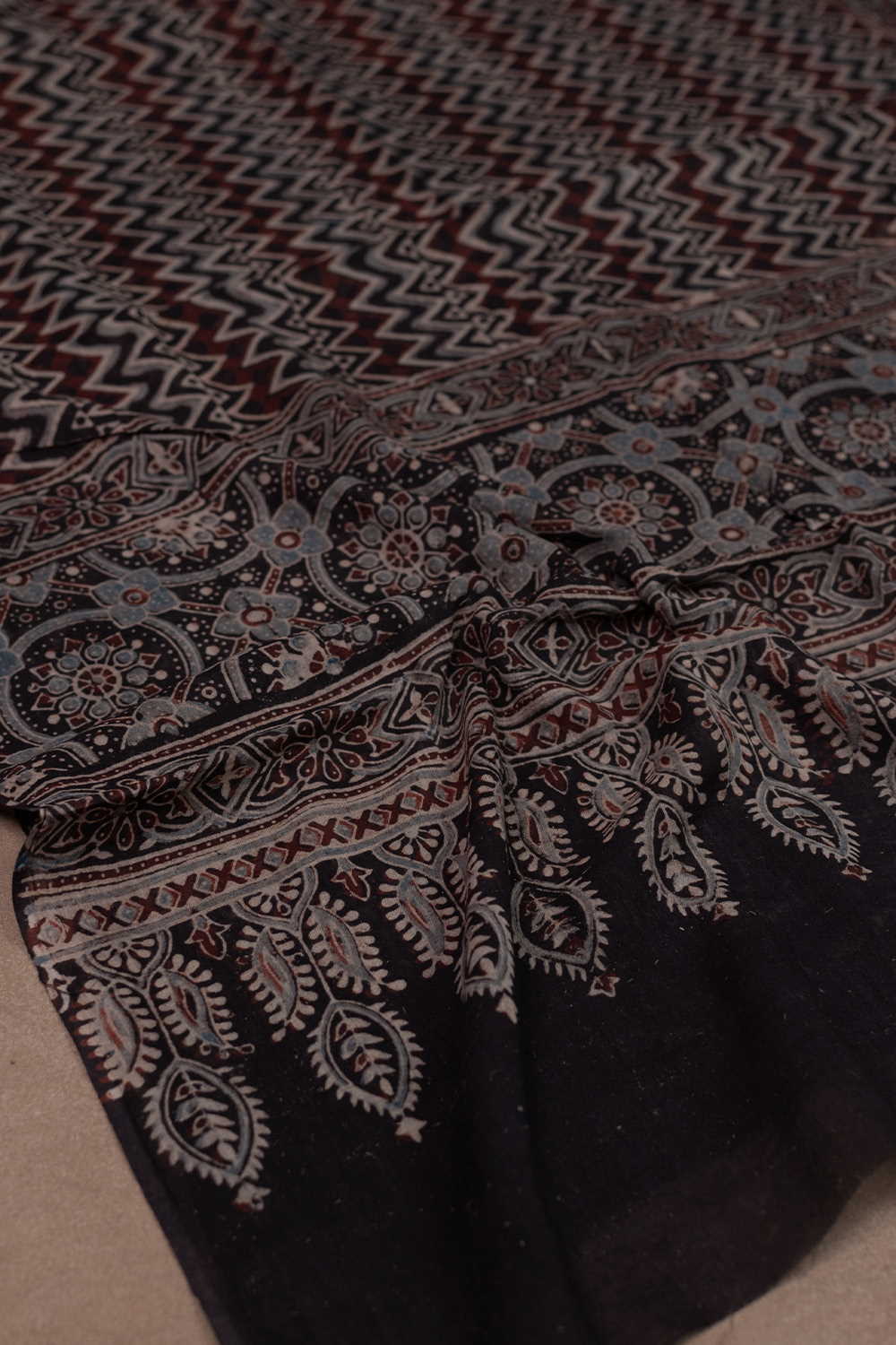 Block Printed Dupattas - Matkatus 
