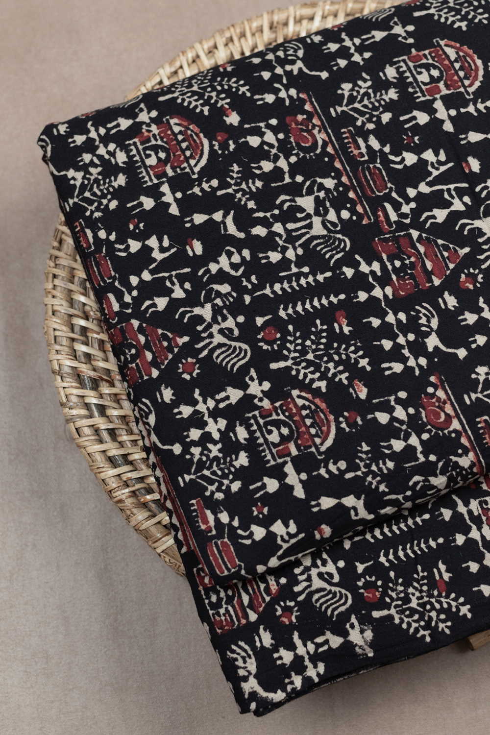 Ajrak Cotton Fabrics-Matkatus
