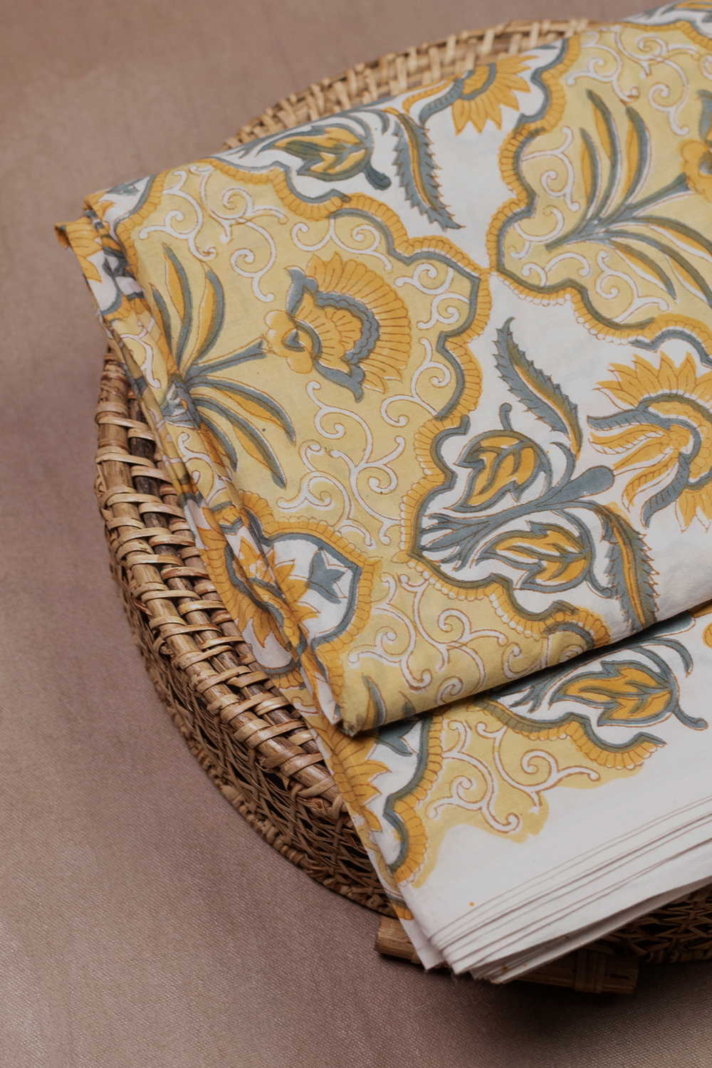 Block Printed Fabric - Matkatus 