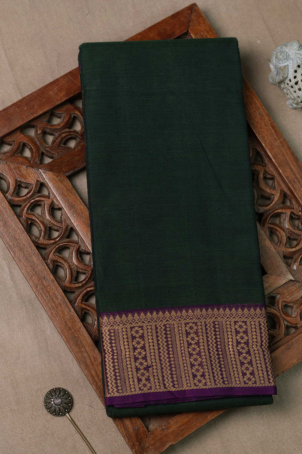 Kanchi Cotton Saree - Matkatus 