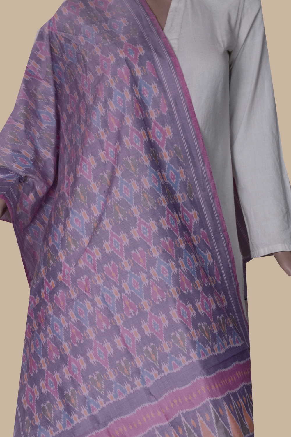 Silk Cotton Stole - Matkatus