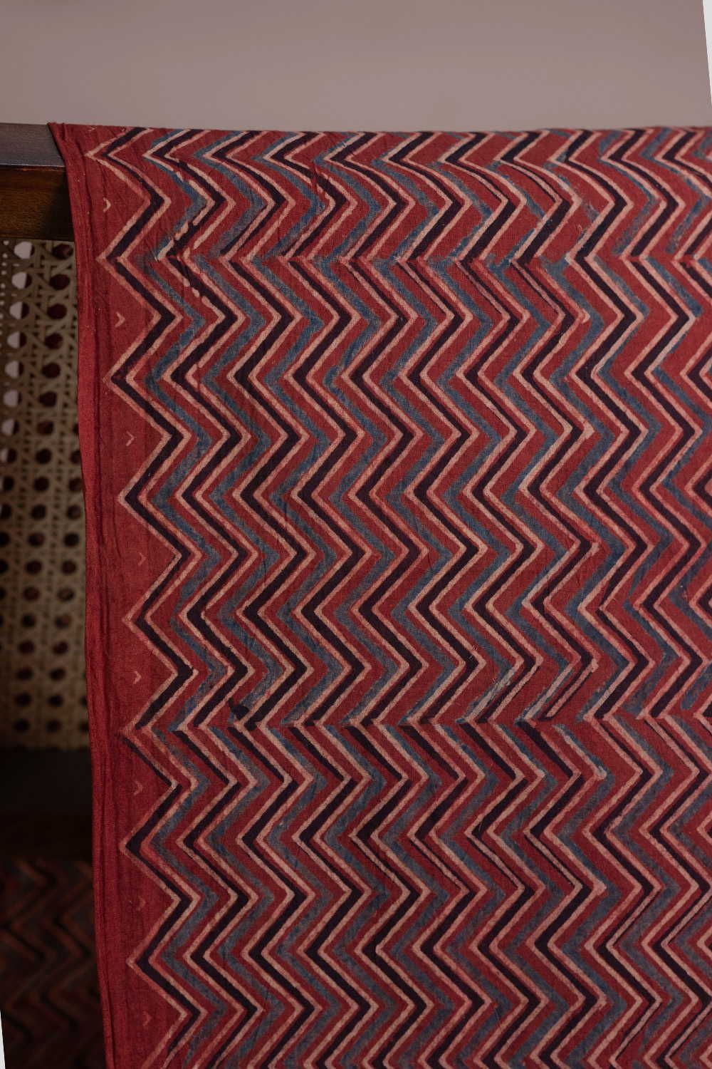 Ajrak Cotton Fabric - Matkatus 