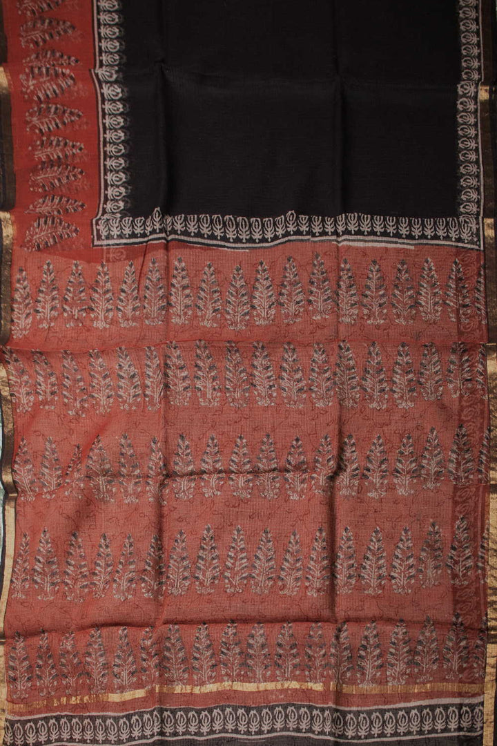 Block Printed Saree - Matkatus