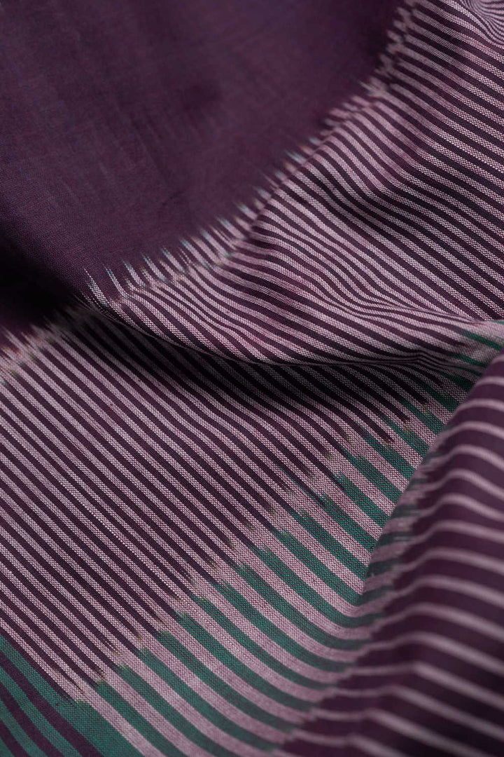 Stripe Pattern Ikat Cotton Fabric