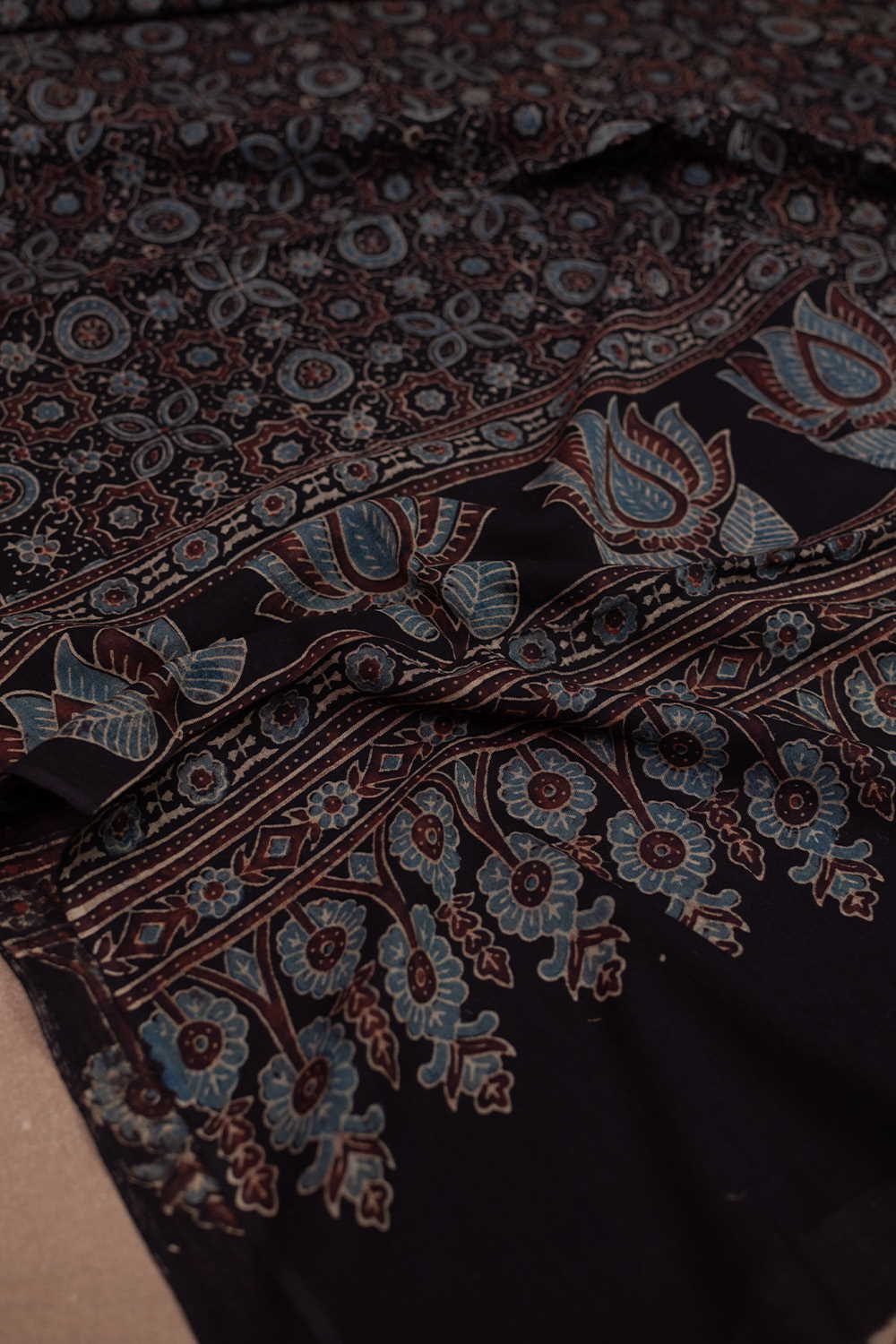 Block Printed Dupattas - Matkatus 