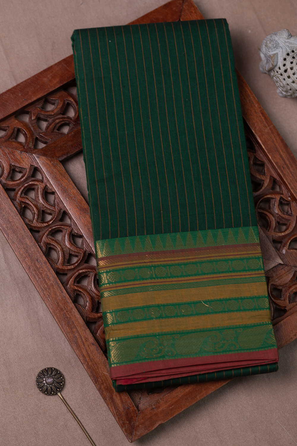 Kanchi Cotton Saree - Matkatus 