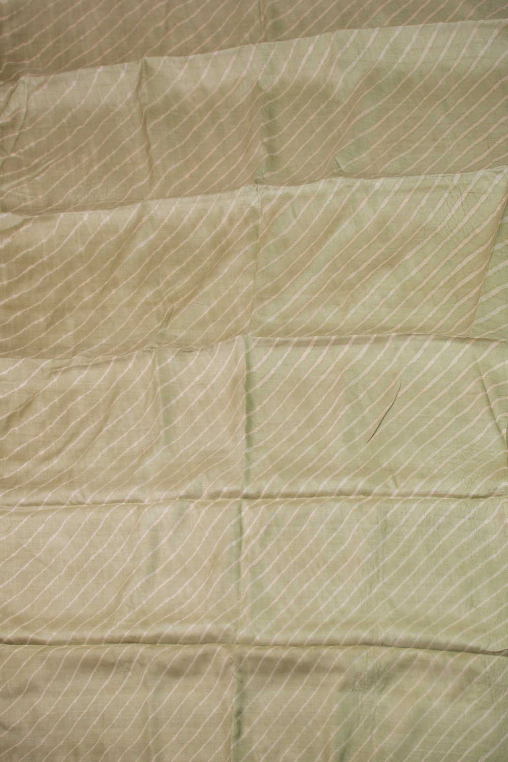 Light Plae Green Leheriya Tussar saree