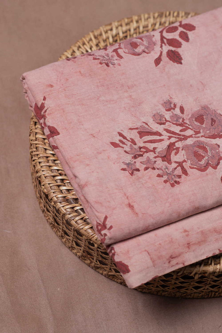 Block Printed Cotton Fabric - Matkatus 