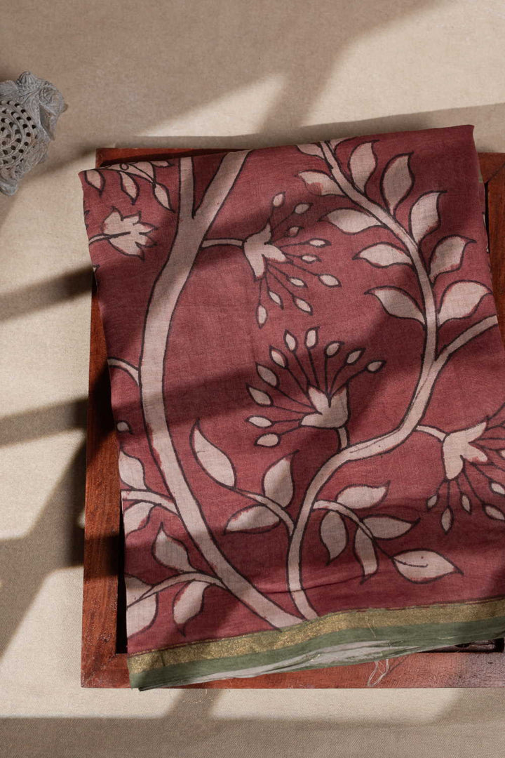 Pen Kalamkari Sarees - Matkatus 