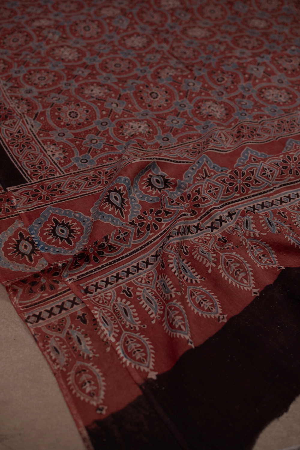 Block Printed Dupattas - Matkatus 