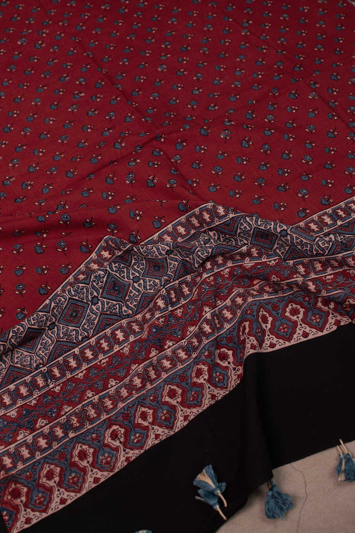 Block Printed Cotton Dupattas - Matkatus 