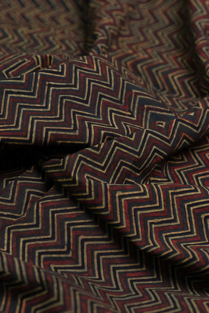 Block Printed Cotton Fabric - Matkatus 