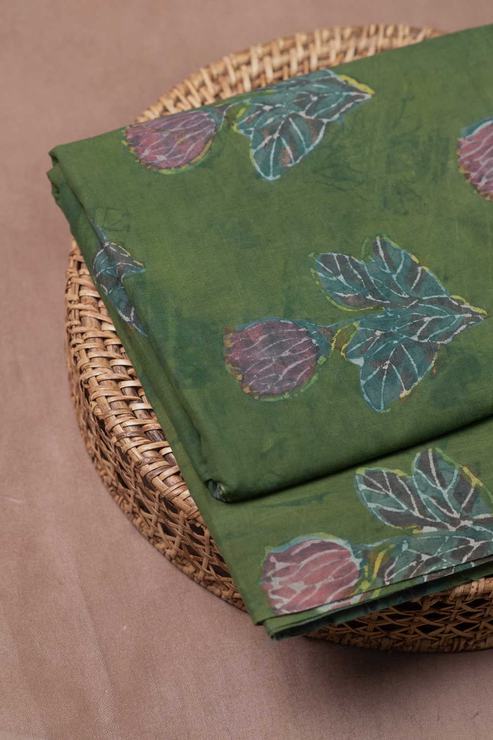 Block Printed Cotton Fabric - Matkatus 