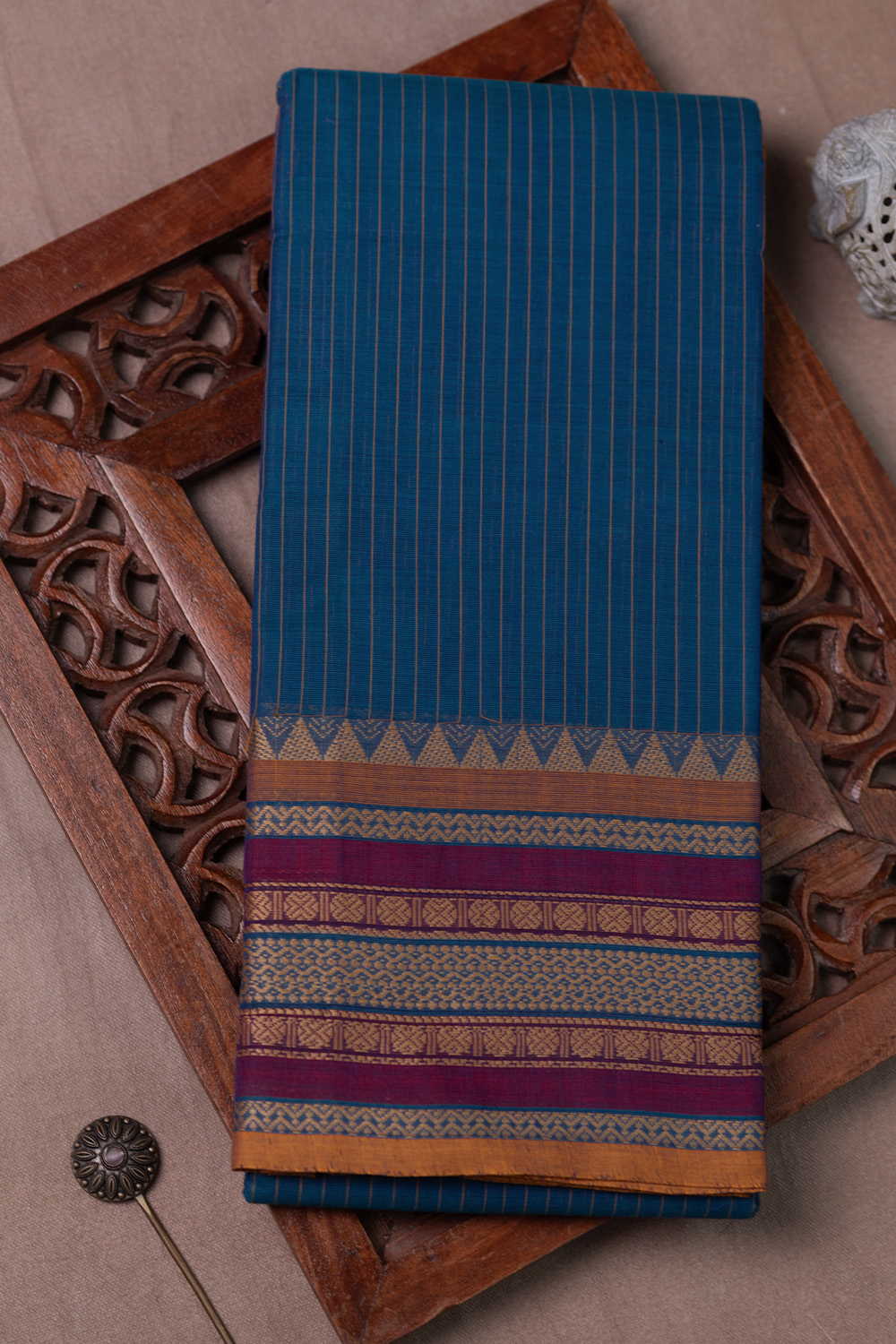 Kanchi Cotton Saree - Matkatus 