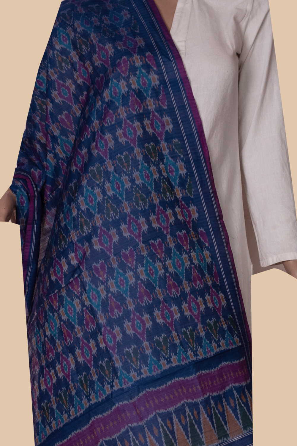 Silk Cotton Stole - Matkatus