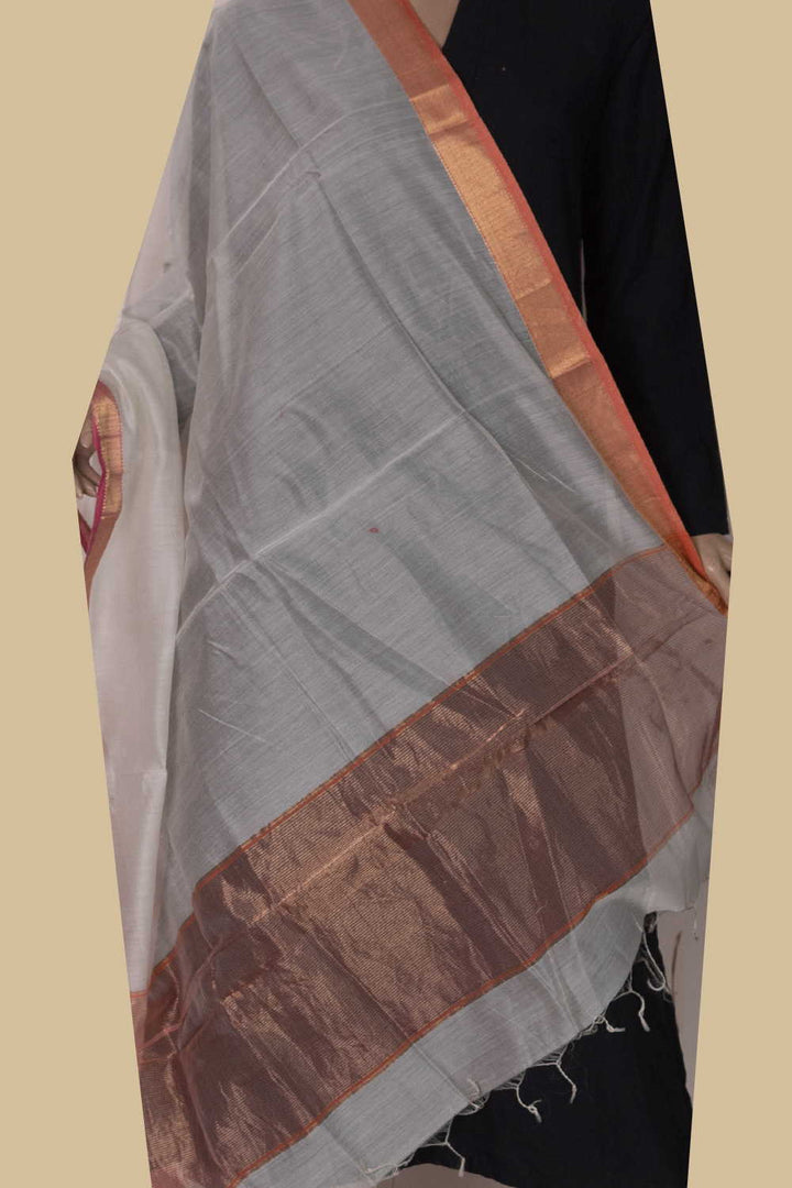 Silk Cotton Dupattas - Matkatus 