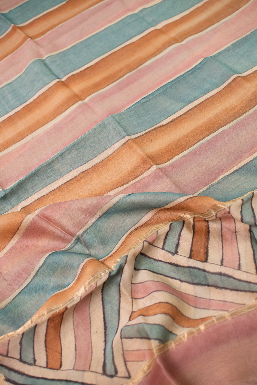 Kalamkari Dupatta - Matkatus 