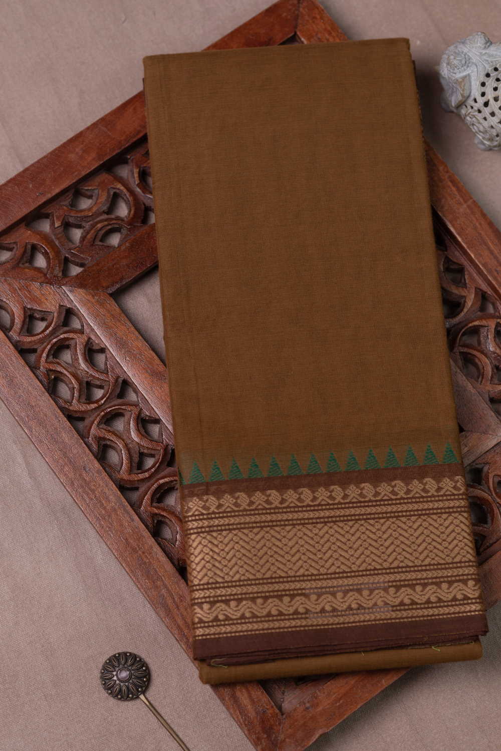 Kanchi Cotton Saree - Matkatus 