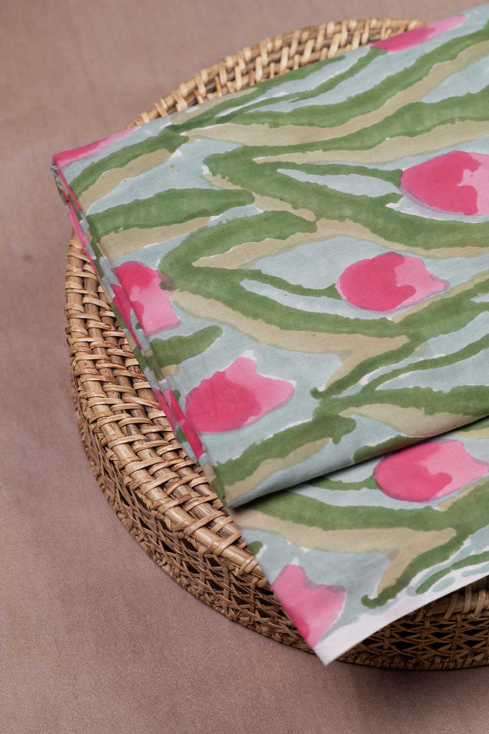 Block Printed Fabric - Matkatus 